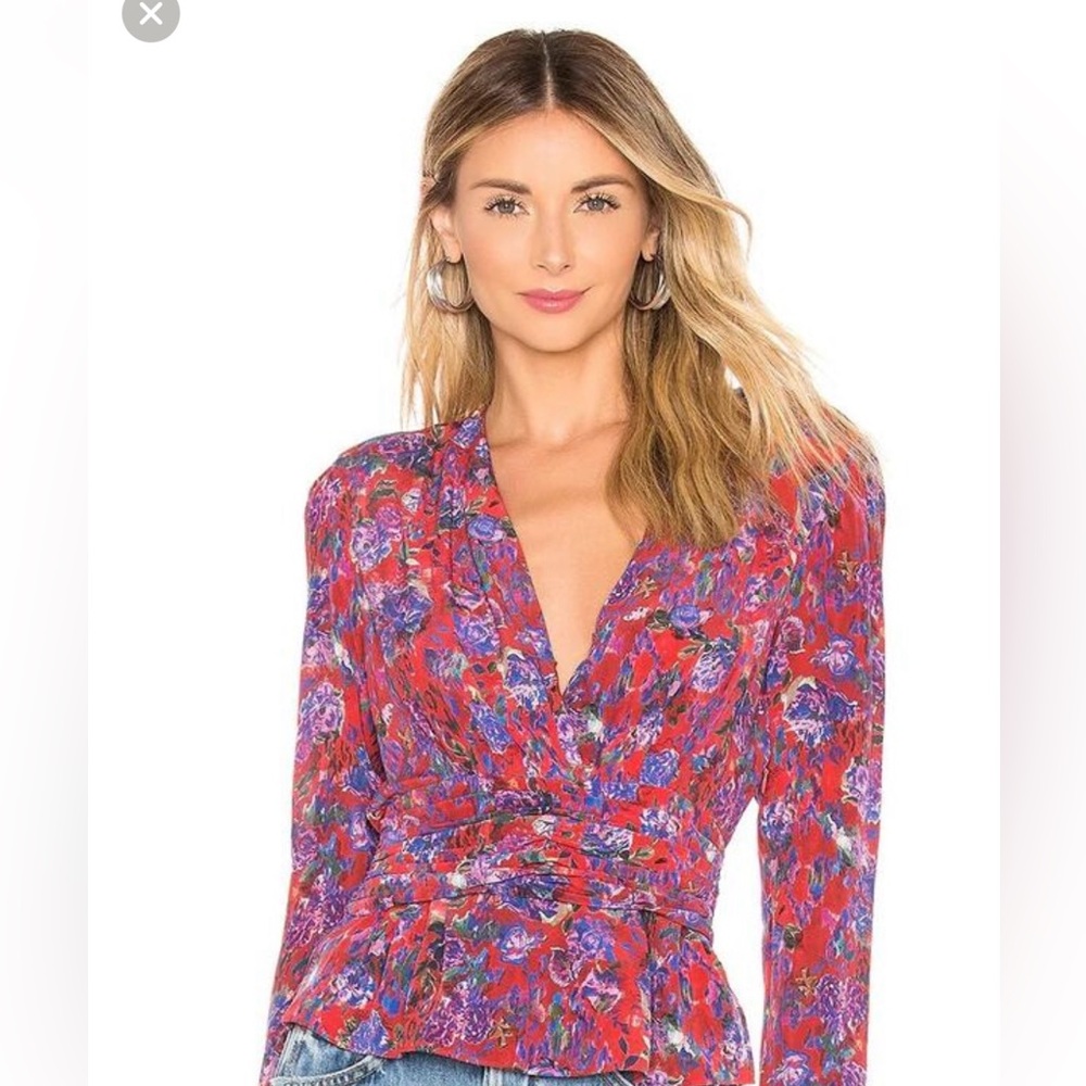 IRO Hurl Silk Blouse